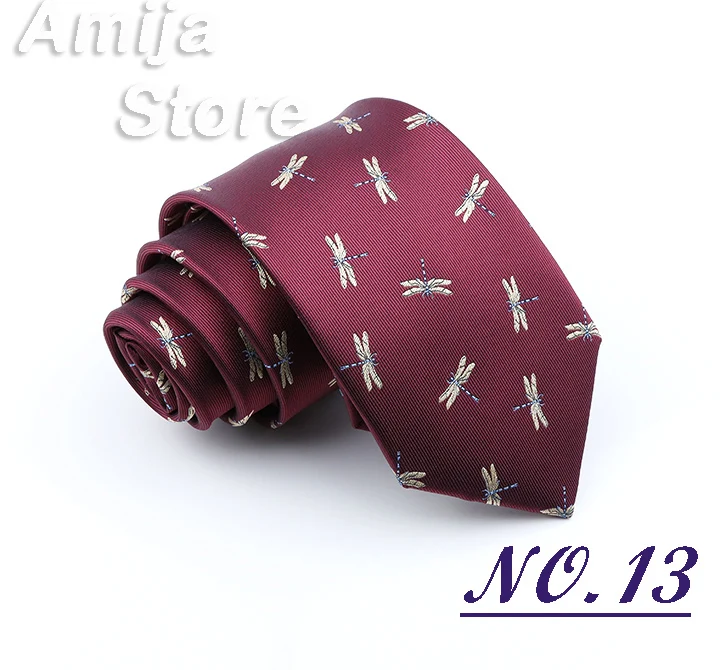 Brand New Men's 8CM Tie Classic Fashion Neckties Luxury Gift For Man Jacquard Woven Accessories Daily Wear Cravat Wedding Party