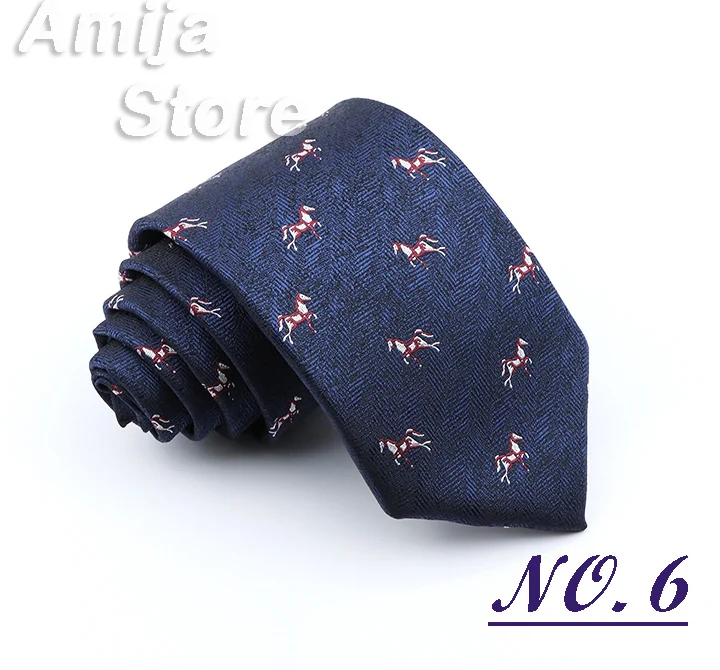 Brand New Men's 8CM Tie Classic Fashion Neckties Luxury Gift For Man Jacquard Woven Accessories Daily Wear Cravat Wedding Party