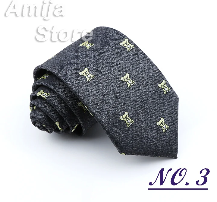 Brand New Men's 8CM Tie Classic Fashion Neckties Luxury Gift For Man Jacquard Woven Accessories Daily Wear Cravat Wedding Party