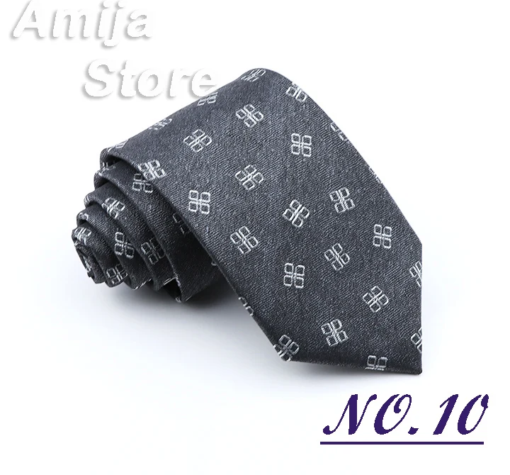 Brand New Men's 8CM Tie Classic Fashion Neckties Luxury Gift For Man Jacquard Woven Accessories Daily Wear Cravat Wedding Party