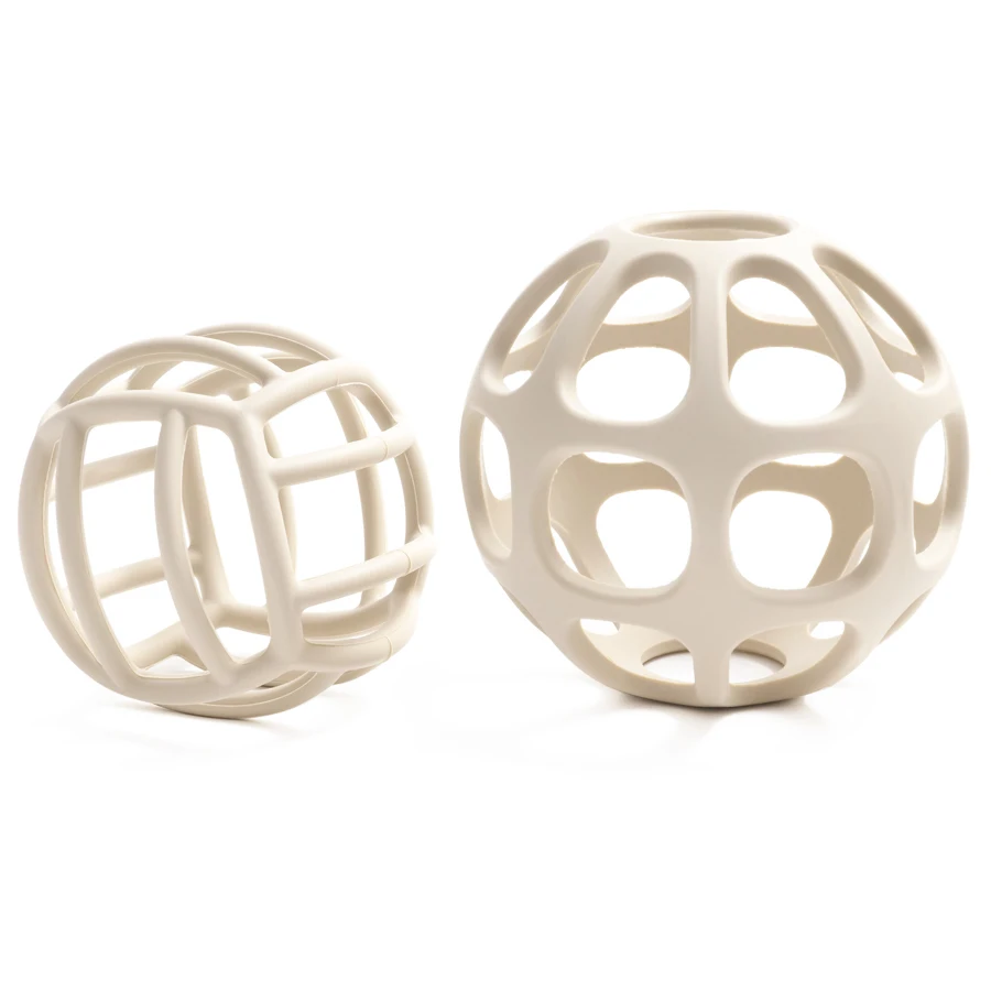 Newest Silicone Big Ball Baby Teether Toys Creative Teething Infant Chewing Toy Indoor Fidget Toys Parent-Child Interaction Gift