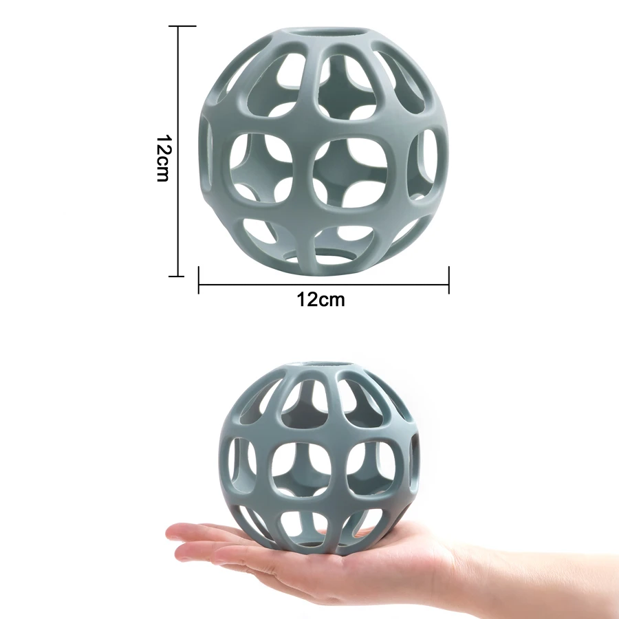 Newest Silicone Big Ball Baby Teether Toys Creative Teething Infant Chewing Toy Indoor Fidget Toys Parent-Child Interaction Gift