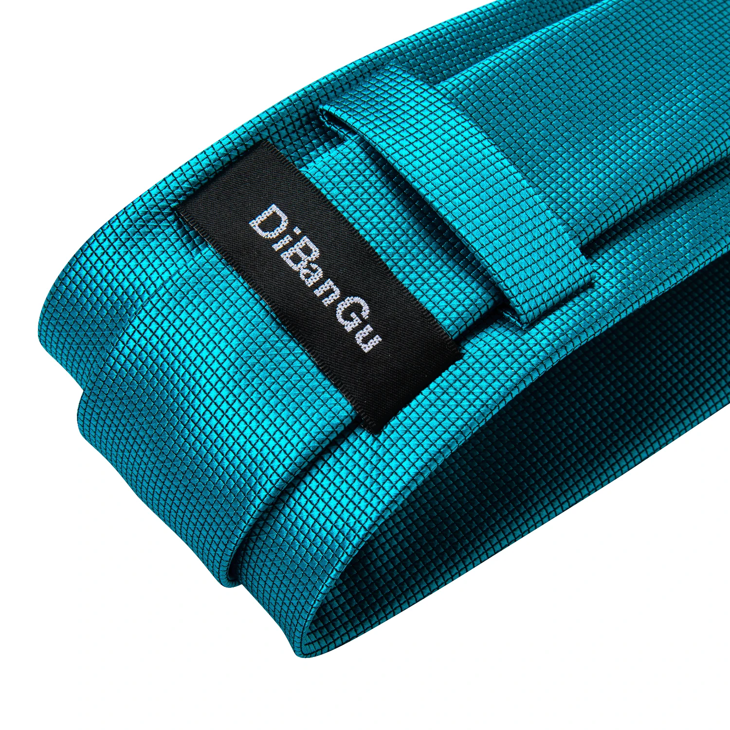 Teal Blue 8cm Wide Ties For Men Wedding Accessories Men Tie Set Gift Pocket Square Cufflinks Corbatas Para Hombre