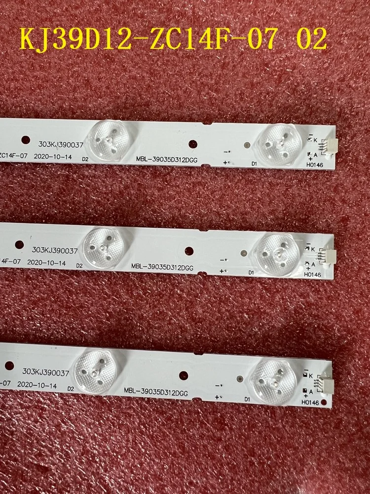 LED Strip for JAMESON JS39100ED TVTVL393 KJ395D12 KJ39D12-ZC14F-07 KM0390L0AF46L JS-39100-ED TL401B 390HVN01.0 C40227FT2-LED