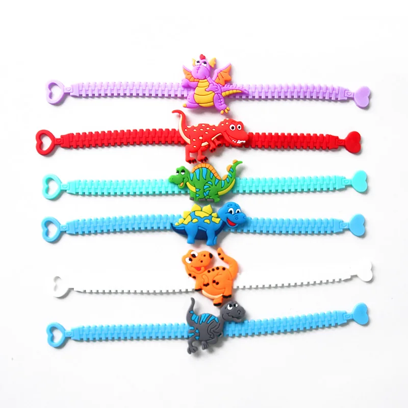 Dinosaur Party Favor Kids Birthday Dinosaur Masks Bracelet Keychain Ring Tattoo Sticker for Boy Dinosaur Birthday Party Supplies