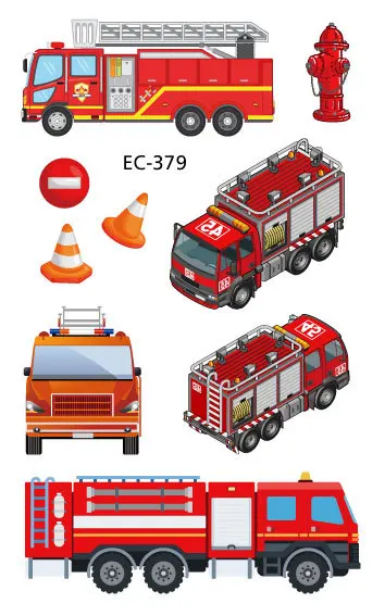 Cars and Trucks Temporary Tattoos for Kids Construction Vehicle Themed Fake Tattoo Excavator Stickers Boys Birthday Party Gifts