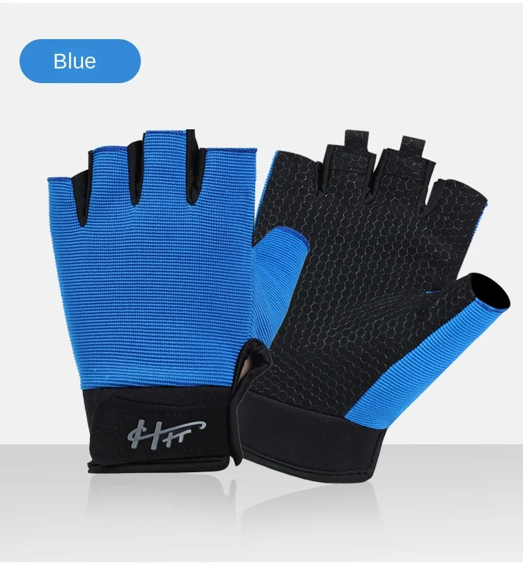 Unisex Fishing Gloves Non-Slip Breathable Ultrathin Waterproof Half Finger Glove Camping Fishing Carp Equipment Guantes De Pesca
