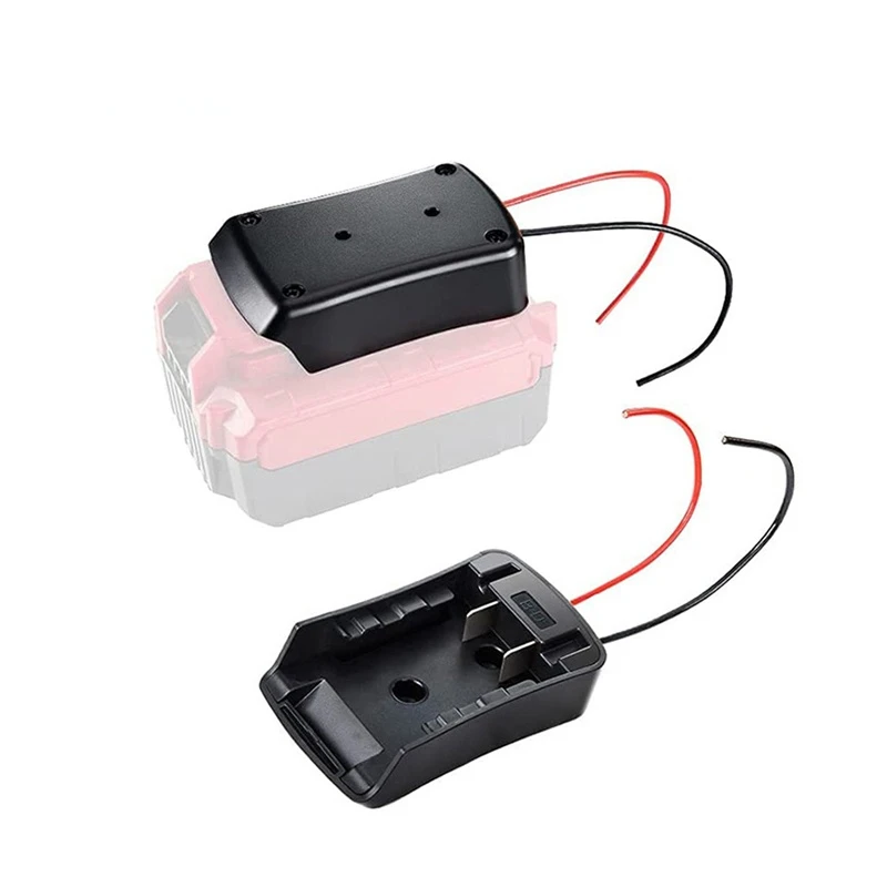 Battery Adapters For Makita/Bosch/Milwaukee/Dewlt/Black&Decker 18V Power Connector Adapter Dock Holder 14 Awg Wires