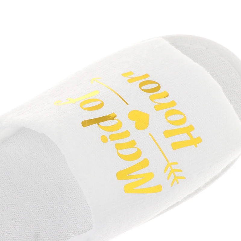 Bride Wedding Slippers For Bachelorette Party Decoration Bridesmaid Hen Party Slippers Ladies Bachelorette Party Supplies Gifts
