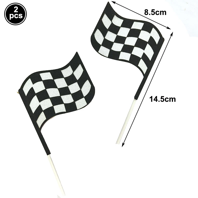 Motorcycle Model Cake Topper Motorbike Theme Kids Party Decor Picks Happy Birthday Cake Topper for Boy Man’s Birthday Decoration