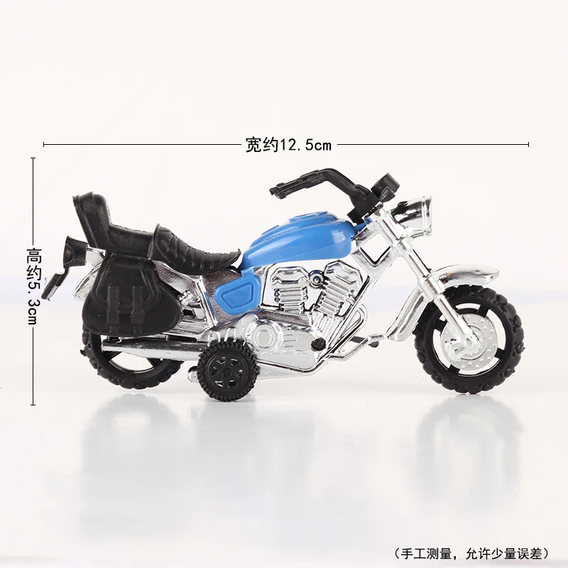 Motorcycle Model Cake Topper Motorbike Theme Kids Party Decor Picks Happy Birthday Cake Topper for Boy Man’s Birthday Decoration