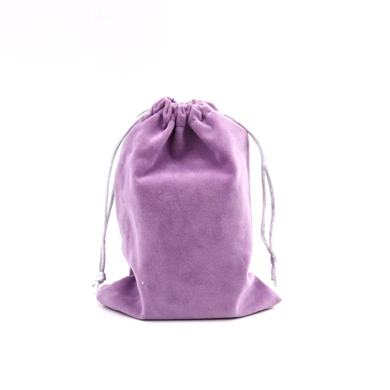 50Pc/lot 5x7/7x9/8x10/9x12cm Velvet Pouches Lint Bag Flannelette Jewlery Sachet Charpie Motarium Cotton Flannel Packing Gift Bag