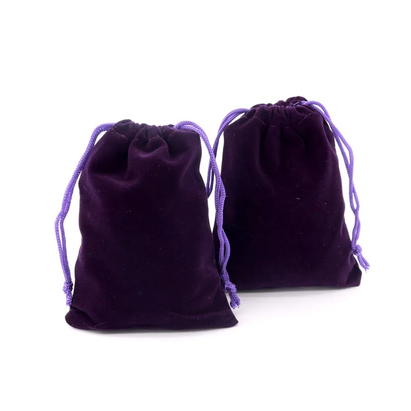 50Pc/lot 5x7/7x9/8x10/9x12cm Velvet Pouches Lint Bag Flannelette Jewlery Sachet Charpie Motarium Cotton Flannel Packing Gift Bag