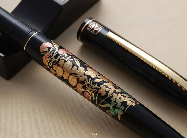 Japanese WANCHER Specific Painting Wu Zhu Personalized Pen Series Multiple Patterns Cherry Blossom Red Leaf Writing Painting Cal