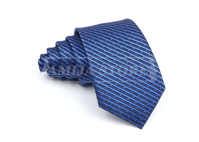 New Striped Tie Men's 8cm Ties Business New Year Gift Classical Necktie Office Accessories Men Costume Daily Wear Wedding Party