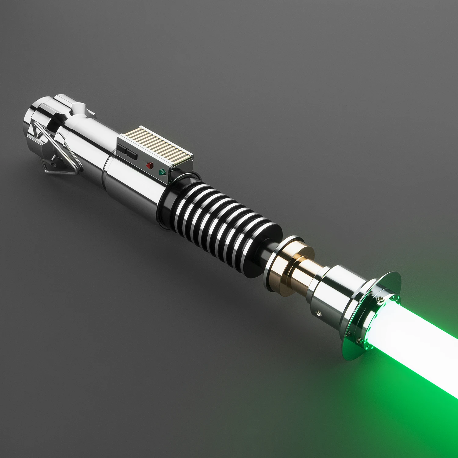 DamienSaber Luke Skywalker EP8 Lightsaber Heavy Dueling Xeno Pixel Saber Metal Hilt with 34 Sound Fonts Sensitive Smooth Swing