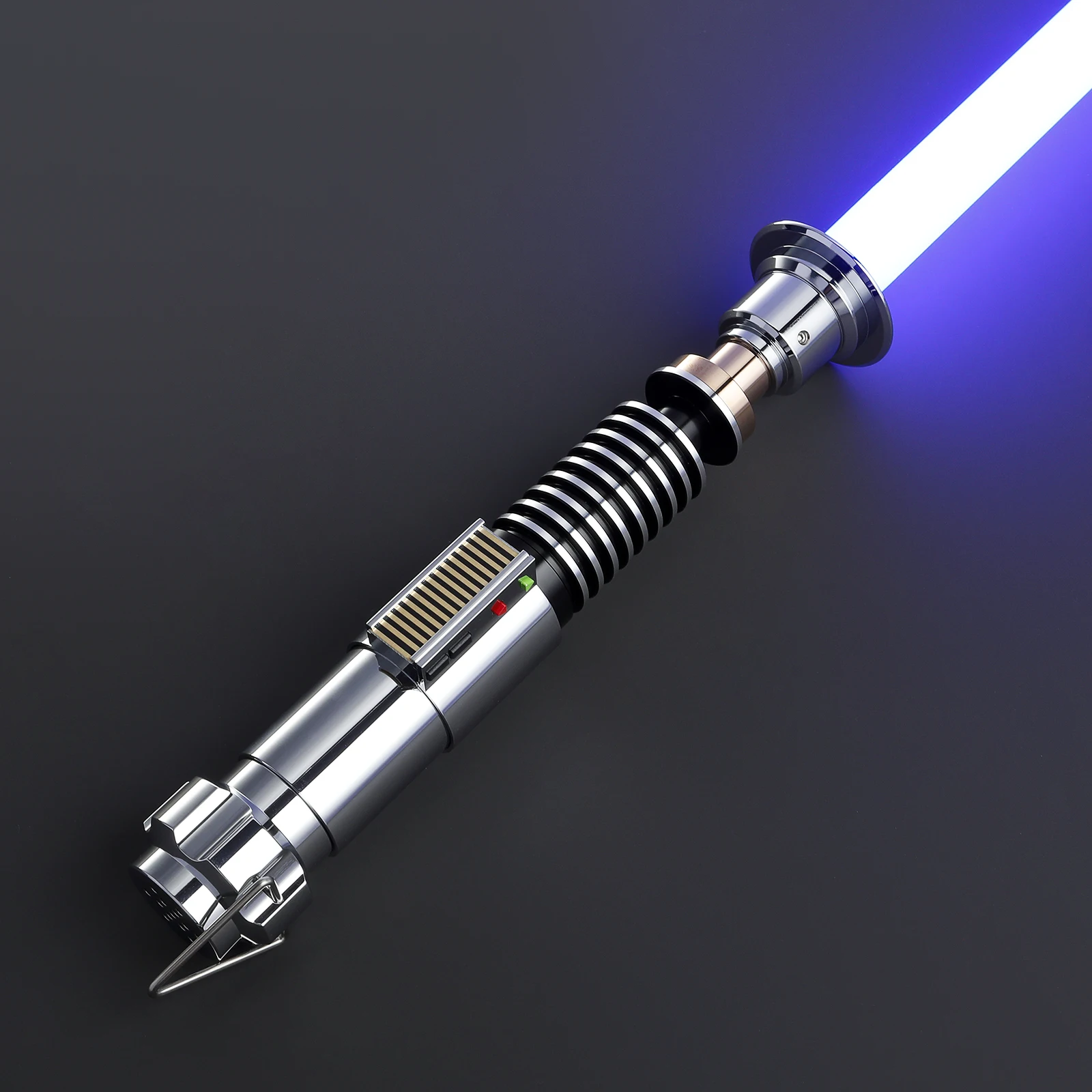 DamienSaber Luke Skywalker EP8 Lightsaber Heavy Dueling Xeno Pixel Saber Metal Hilt with 34 Sound Fonts Sensitive Smooth Swing