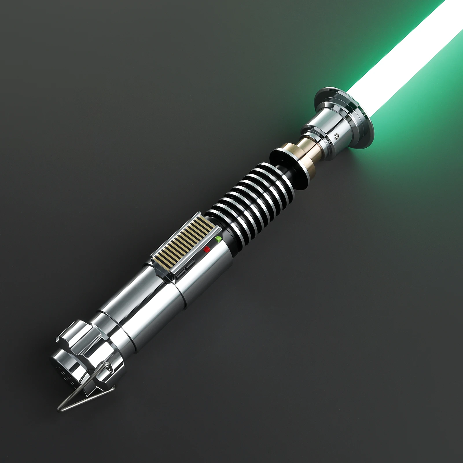 DamienSaber Luke Skywalker EP8 Lightsaber Heavy Dueling Xeno Pixel Saber Metal Hilt with 34 Sound Fonts Sensitive Smooth Swing