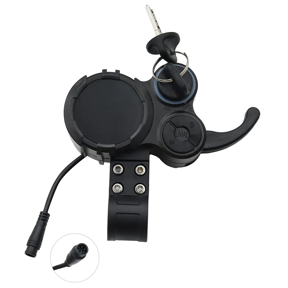 Electric Scooter Single Drive 48V 23A Dual Drive 48V-60V 28A Only Brushless Controller With Key LCD Display Accelerator