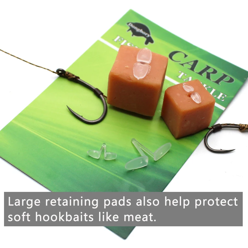 5pcs Carp Fishing Tackle Meat Pellet Stop Pop Up Boilies Hair Ronnie Rig Fishing Lure Carp Bait Carp Fishing Terminal Tackle