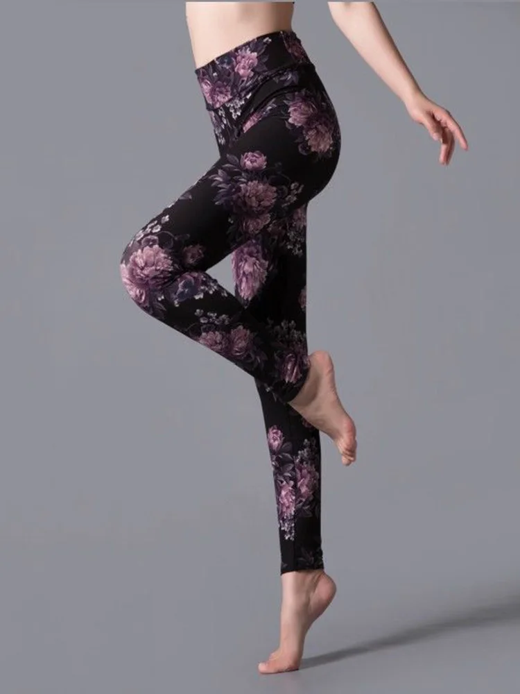CUHAKCI High Waist Leggings Sportwear Workout Women Jeggings Elastic Pants Leopard Summer Printed Stripe Sexy Fitness Leggins