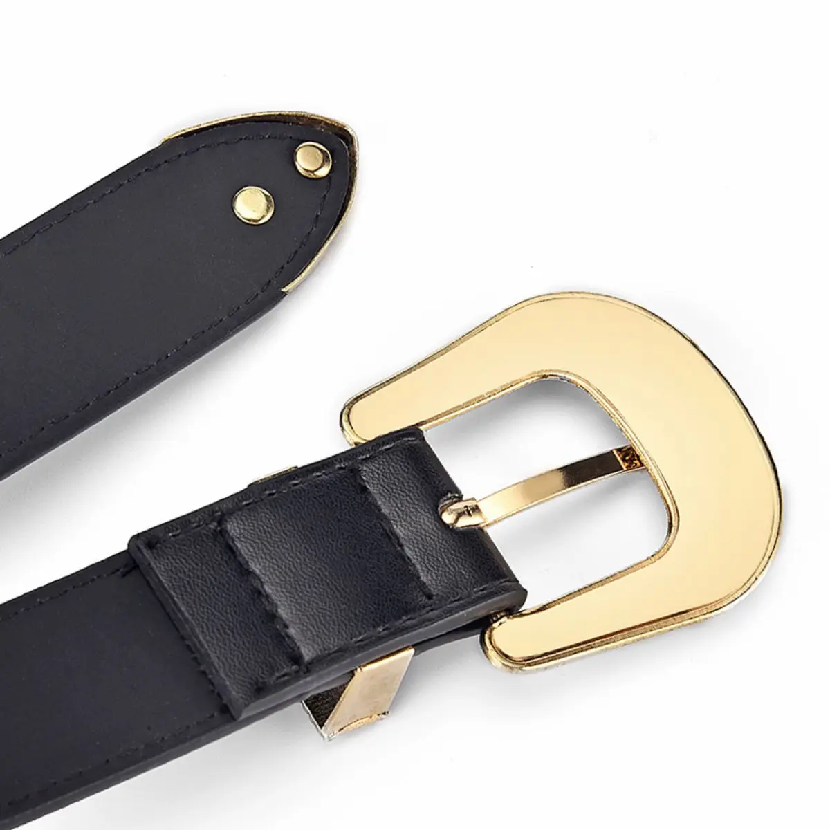 Women'S Belt Vintage Carved Needle Buckle Men'S Belt Punk Hip Hop Rock Style Jeans Pu Leather Belt Cheap Belt