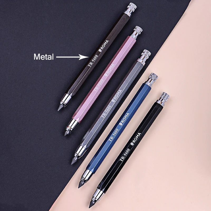 Dainayw Mechanical Pencil 5.6mm HB Graffiti Drafting Scanning Automatic Pencils For Art Professional Painting Writing Supplies
