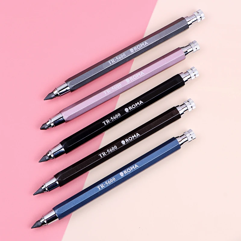 Dainayw Mechanical Pencil 5.6mm HB Graffiti Drafting Scanning Automatic Pencils For Art Professional Painting Writing Supplies
