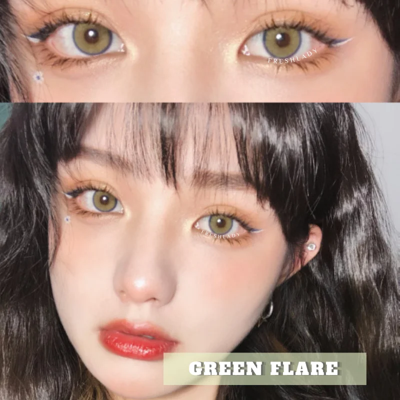 UYAAI 1Pair New Style Contact Lenses Yearly Use Colored Contacts Cosmetic Lens Beautiful Pupil Natural Contact Lens