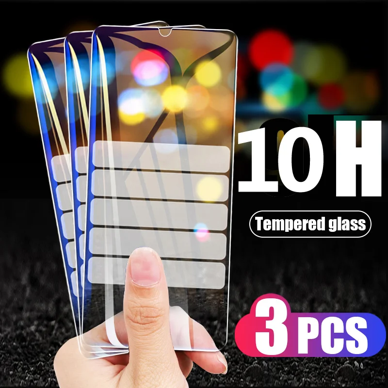 3Pcs Protective Glass For ZTE Nubia Red Magic 10 9 8 8s 7 7s 6 6s Pro 6R 5G 5S 3s Screen Protector Tempered Glass Phone Shield