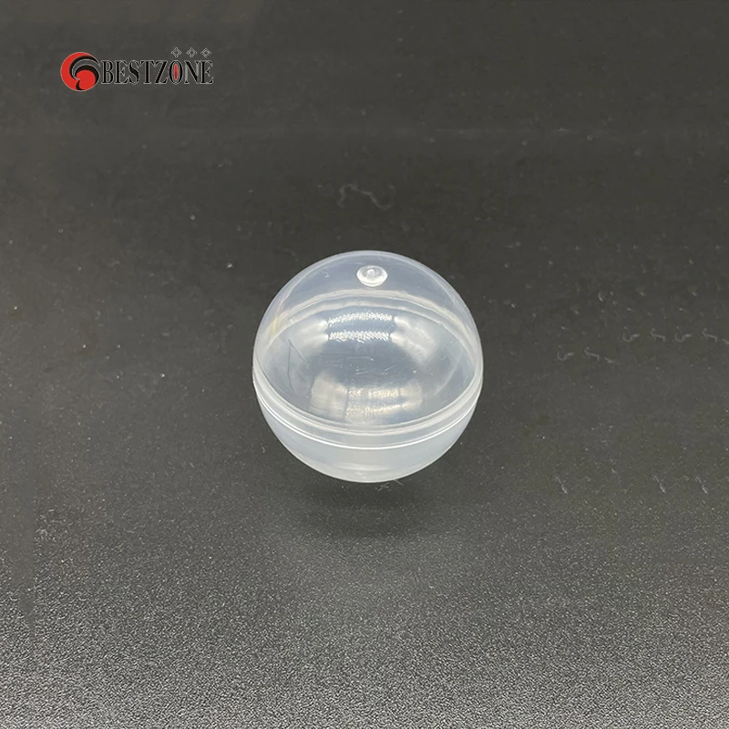 20/50/100Pcs Diameter 50mm Plastic All PP Toy Capsules Surprise Ball Transparent Container Box Kid Easy Open For Vending Machine
