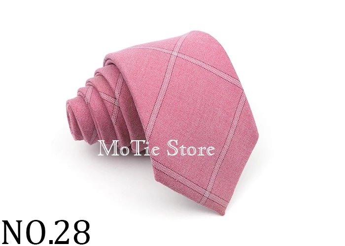 Men's Ties Jacquard Woven Striped Plaid Necktie 7cm Polyester Male Narrow Wedding Tie Skinny Tuxedo Suit Shirt Accessory Gift