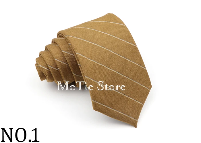 Men's Ties Jacquard Woven Striped Plaid Necktie 7cm Polyester Male Narrow Wedding Tie Skinny Tuxedo Suit Shirt Accessory Gift