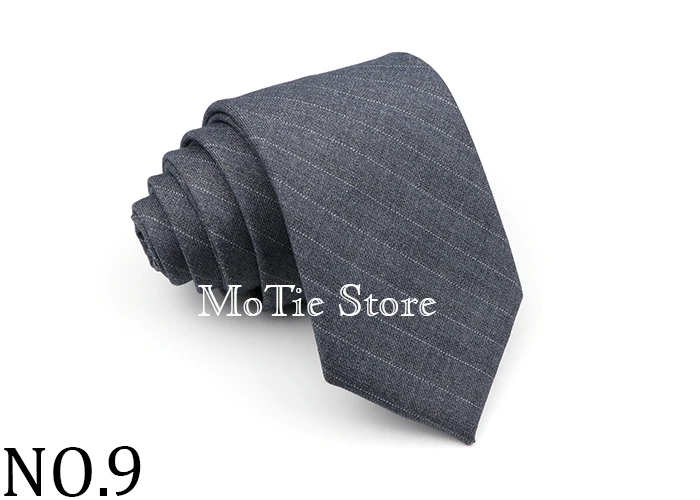 Men's Ties Jacquard Woven Striped Plaid Necktie 7cm Polyester Male Narrow Wedding Tie Skinny Tuxedo Suit Shirt Accessory Gift