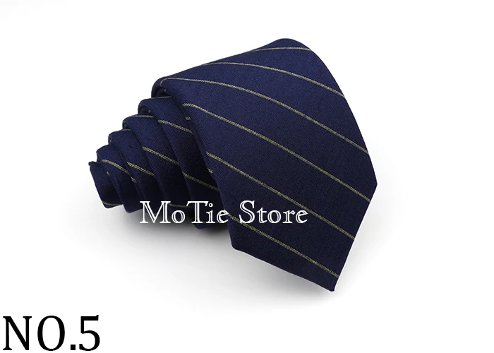 Men's Ties Jacquard Woven Striped Plaid Necktie 7cm Polyester Male Narrow Wedding Tie Skinny Tuxedo Suit Shirt Accessory Gift
