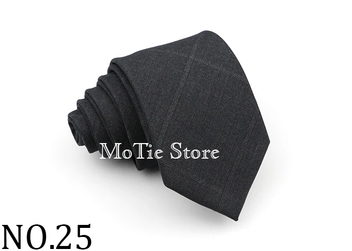 Men's Ties Jacquard Woven Striped Plaid Necktie 7cm Polyester Male Narrow Wedding Tie Skinny Tuxedo Suit Shirt Accessory Gift
