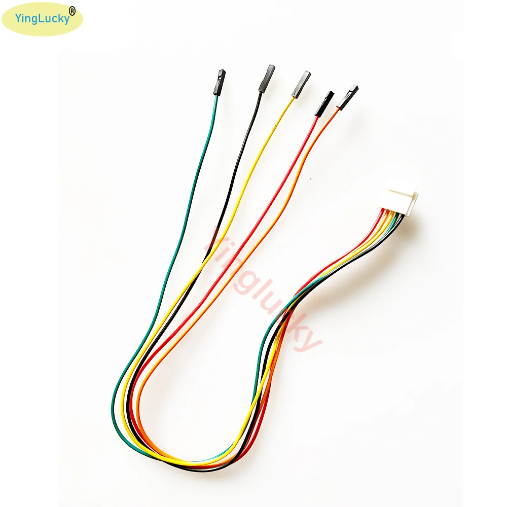 2 Players Xin Mo Cable Joystick PC USB Encoder Wiring 2.8mm&4.8mm Arcade Button Cables Sanwa Joystick 5pin DuPont Cable