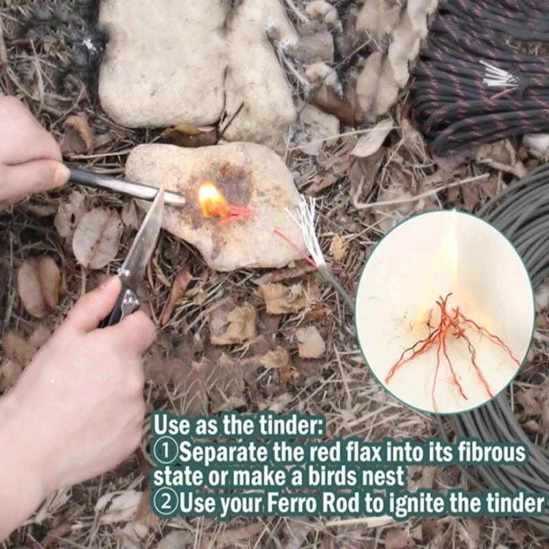 550 10-Core Paracord 4mm Outdoor Camping Survival Tool PE Fire Rope Fishing Cotton Line Parachute Hiking
