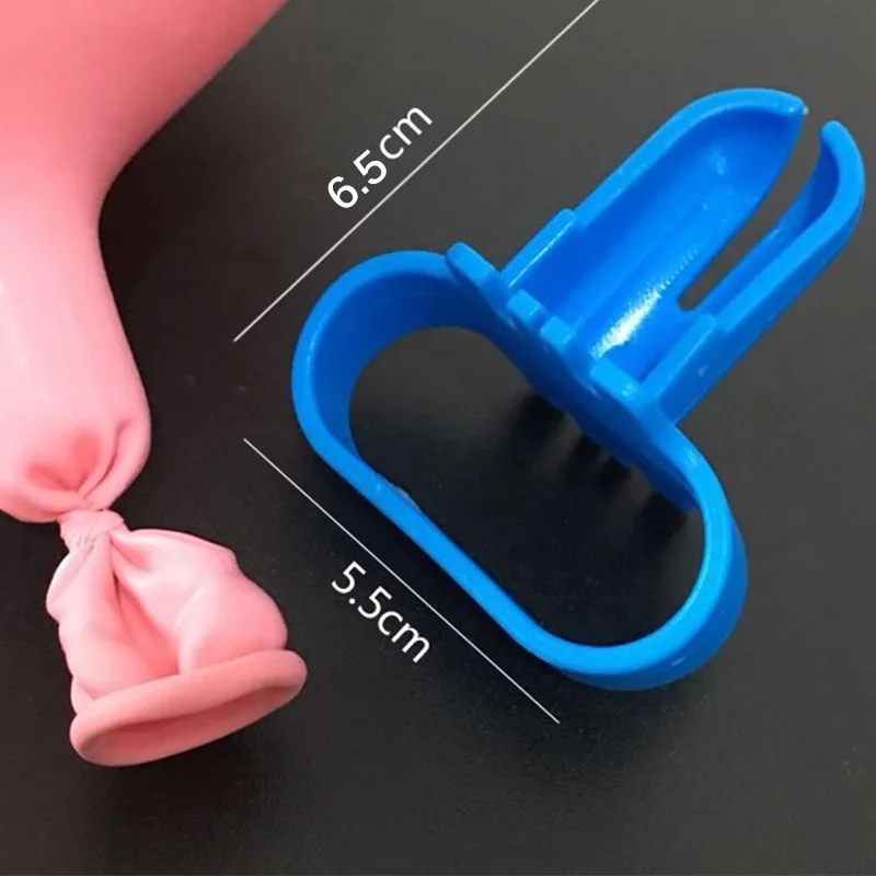 Balloon Accessories Balloon Chain Stripe Ribbon Glue Ballons Easy Tying Knotter Clips Wedding Birthday Arch DIY Crafts Party Dec