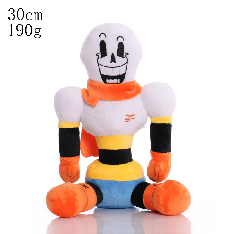 20 Styles Undertale Plush Toys 20-30cm Undertale Sans Plush Papyrus Ootopus Music Alphys Frisk Plush Stuffed Toys for Kids Gift