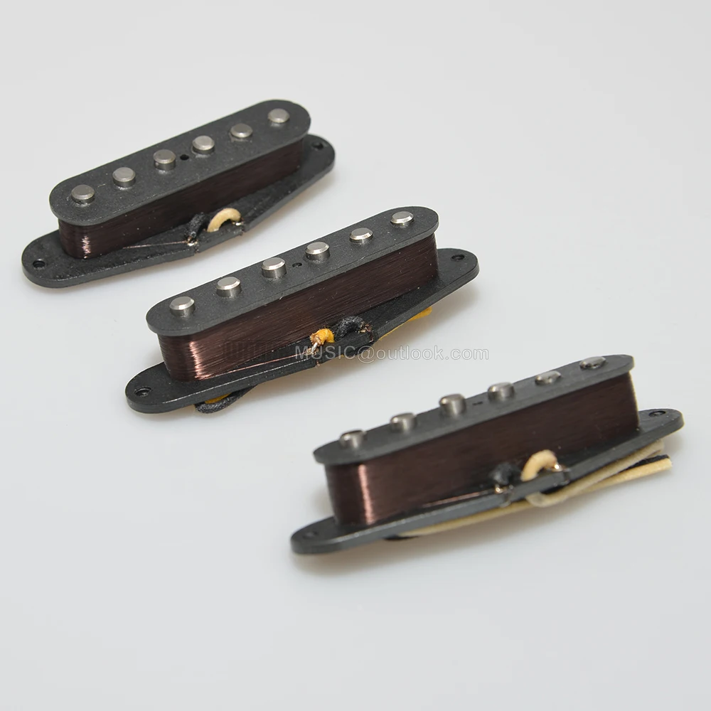 WAAAH Hot Texas Blues StratStyle Pickup Set SSS Enamel Wire Alnico 5 Texas Special for blues rock ST Guitar Electric Guitar