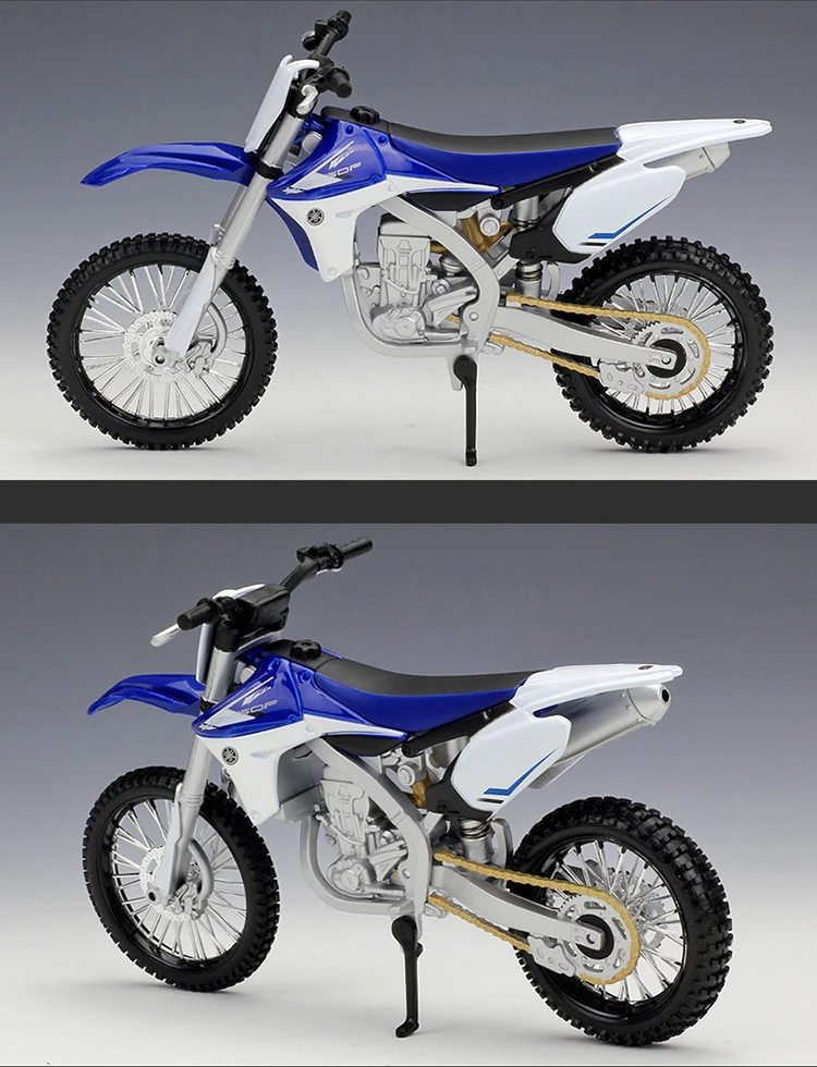 Maisto 1:12 YAMAHA YZ450F Alloy Race Motorcycle Model Simulation Diecast Cross-country Street Motorcycle Model Children Toy Gift