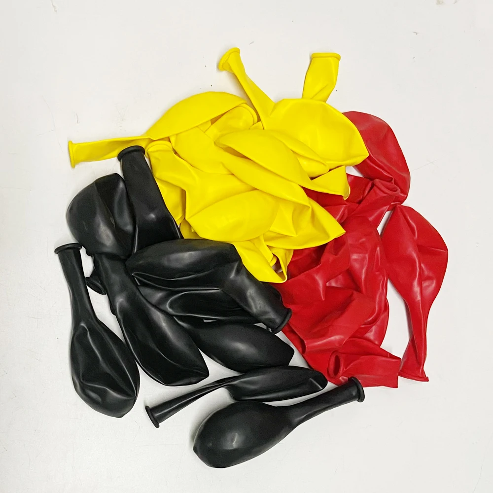 Race Car Party Birthday Balloons Red Black Yellow Balloon Arch Garland Kit for Racing Car Birthday Party Baby Shower Decorations