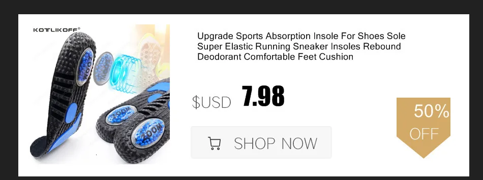 Kotlikoff kids Comfort Insoles For Flat Feet Plantar Fasciitis Orthopedic Shoes Sport Running Insoles Pads In Shoe Orthotics