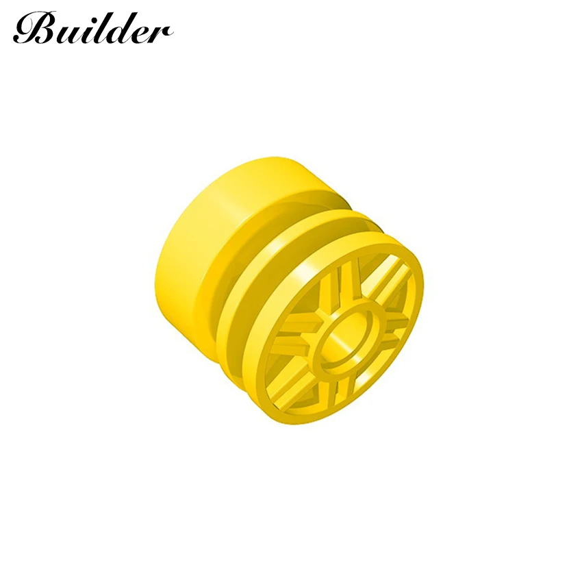 Little Builder 58090/55981 Wheel Tyre 30.4x14mm DIY Assembly MOC Compatible Toy Part Technological Automobile Building Blocks 1p