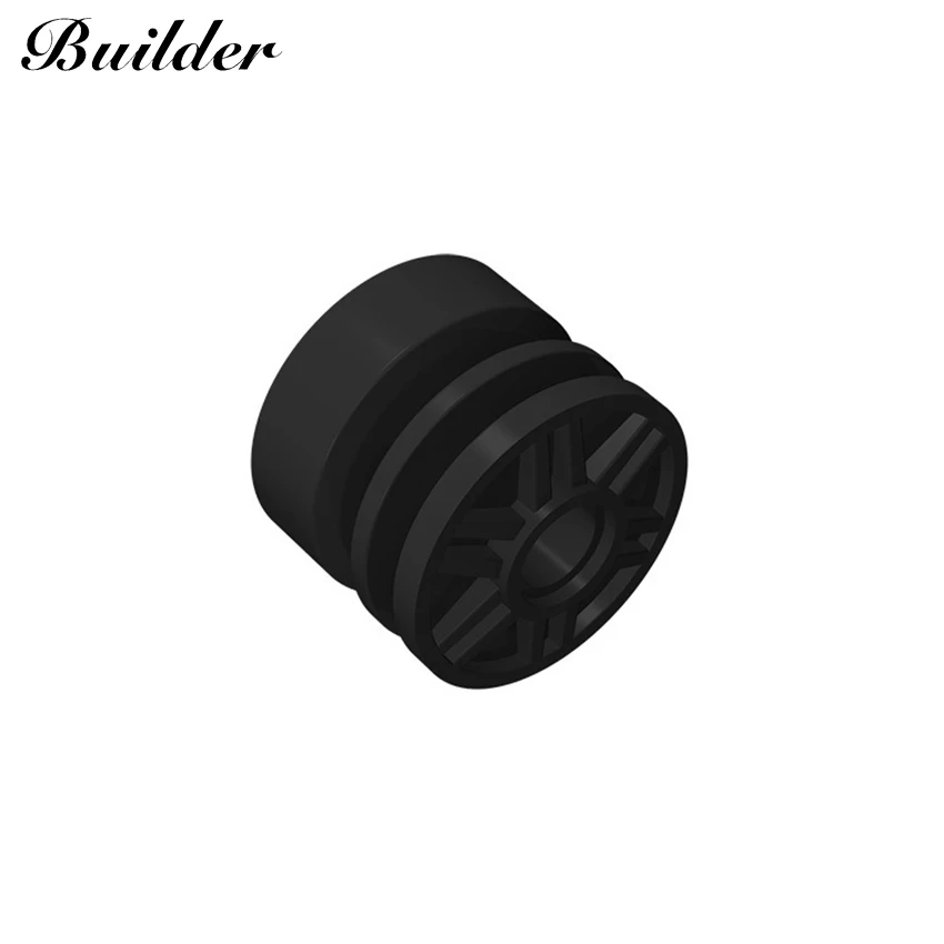 Little Builder 58090/55981 Wheel Tyre 30.4x14mm DIY Assembly MOC Compatible Toy Part Technological Automobile Building Blocks 1p