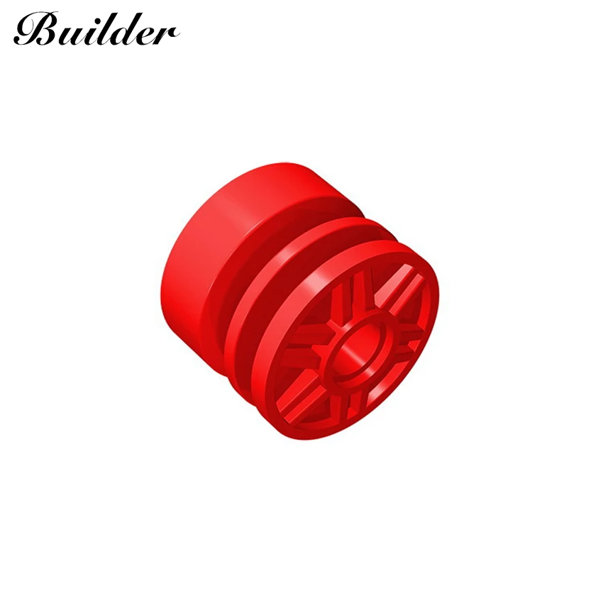 Little Builder 58090/55981 Wheel Tyre 30.4x14mm DIY Assembly MOC Compatible Toy Part Technological Automobile Building Blocks 1p