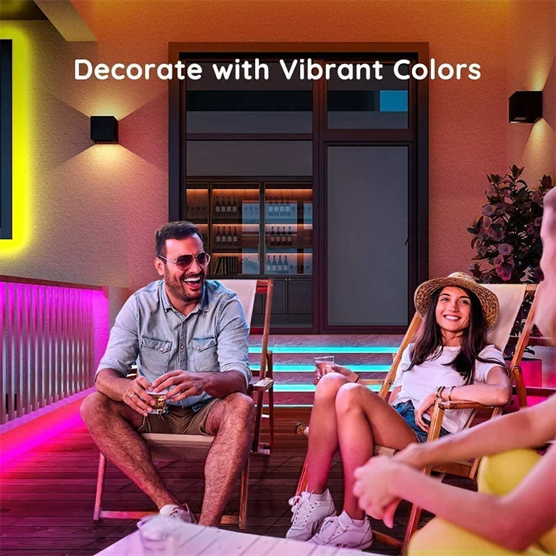 65.5ft/20m TUYA Dreamcolor LED Strip Lights 60LEDs/M RGBIC WS2811 Light Strip Flexible Tape Work with Alexa Google Assistant