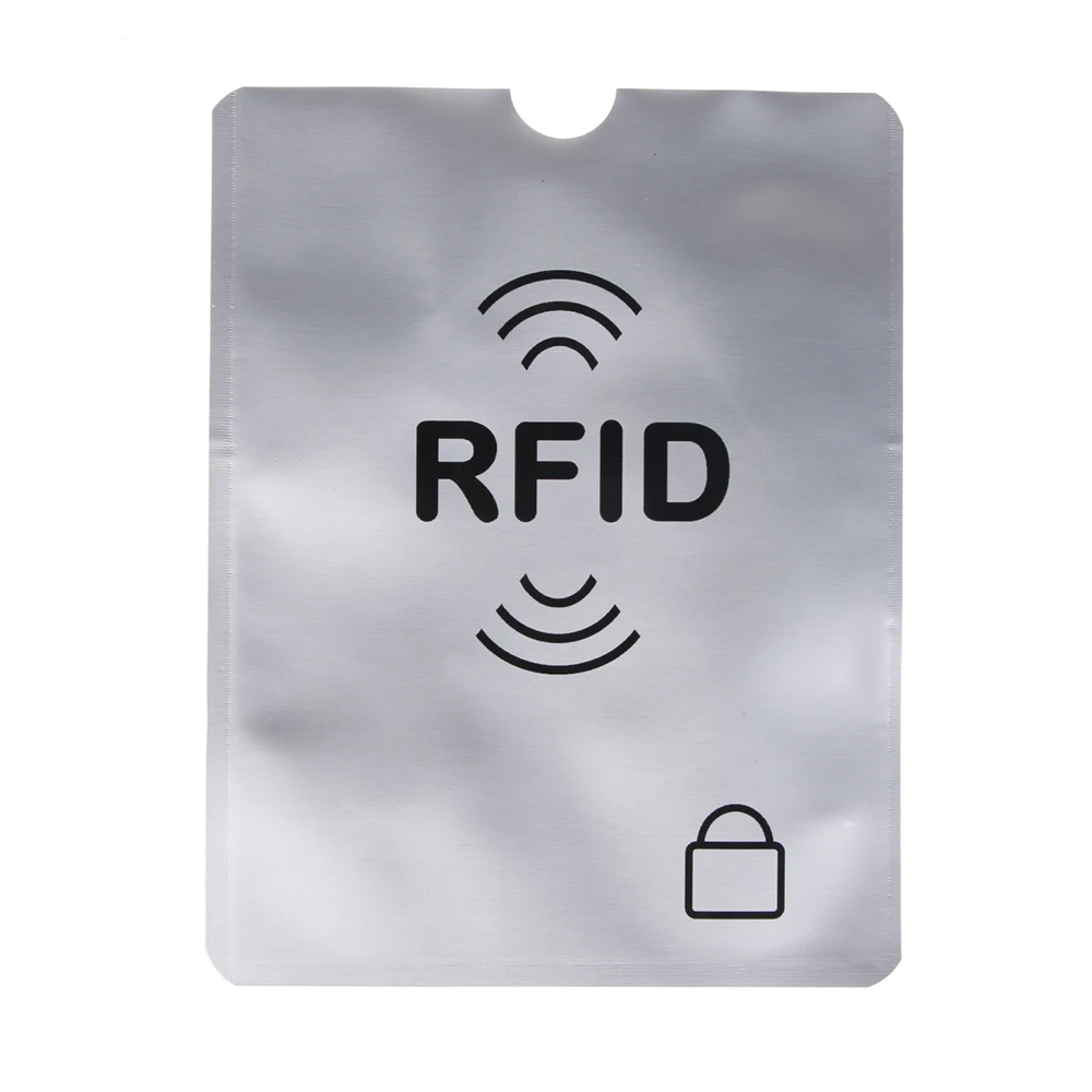 Fast Drop Shipping RFID Blocking Passport Secure Sleeve Protector Holder Safety Shield 100% New Protector De Pasaporte