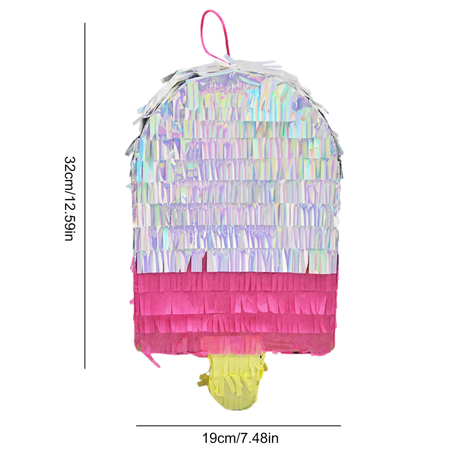 Aluminum Foil Plaything Pinata Golden Star Pinata Party Fiesta Pinata Traditional Star Shaped Pinata Handmade Pinata Game Props
